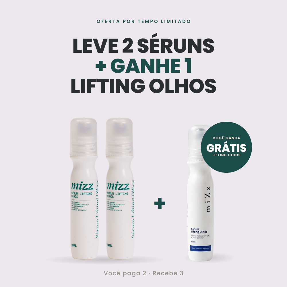 Kit Leve 2 Ganhe 1 | Sérum Lifting Olhos - Mizz – Mizz Skincare