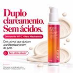 CC Cream Íntimo Aura 100g Mizz — duplo clareamento sem ácidos, Dermawhite + Niacinamida, sem efeito rebote