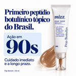 Pep Botulin Mizz — primeiro peptídeo botulínico tópico do Brasil, ação em 90s, cuidado imediato e longo prazo