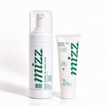 Skincare Kit Básico Mizz para todos os tipos de pele: Espuma de Limpeza 150 ml + Creme-Gel Facial Hidratante 72h 45 g